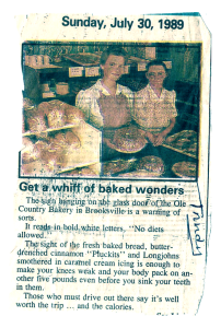 Ole Country Bakery 1989